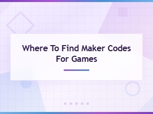 How to Find and Redeem Game Maker Codes Online